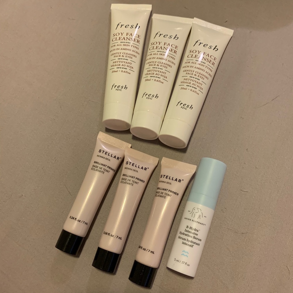 Cleanser + Primer + serum